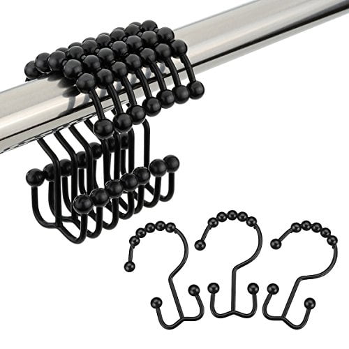 Stainless Steel Shower Curtain Rings and Hook Amazer Shower Curtain Hooks Rings